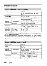 Preview for 190 page of Sanyo VPC CA9 - Xacti Camcorder - 720p Instruction Manual