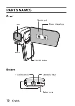 Предварительный просмотр 28 страницы Sanyo VPC CG10 - HD Flash Memory Camcorder Instruction Manual