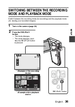 Предварительный просмотр 45 страницы Sanyo VPC CG10 - HD Flash Memory Camcorder Instruction Manual