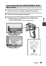 Предварительный просмотр 47 страницы Sanyo VPC CG10 - HD Flash Memory Camcorder Instruction Manual