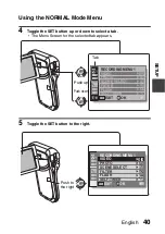 Предварительный просмотр 49 страницы Sanyo VPC CG10 - HD Flash Memory Camcorder Instruction Manual