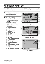 Preview for 128 page of Sanyo VPC CG10 - HD Flash Memory Camcorder Instruction Manual