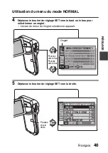 Предварительный просмотр 49 страницы Sanyo VPC-CG10P - Xacti Camcorder - 720p (French) Manuel D'Instructions