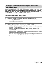 Preview for 7 page of Sanyo VPC CG6 - Xacti Camcorder With Digital player/voice Recorder Instruction Manual