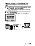 Предварительный просмотр 9 страницы Sanyo VPC E1 - Xacti Camcorder - 6.0 MP Instruction Manual