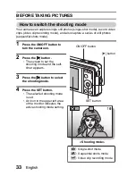 Предварительный просмотр 44 страницы Sanyo VPC E1 - Xacti Camcorder - 6.0 MP Instruction Manual