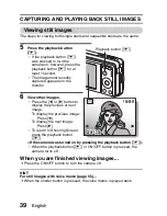 Предварительный просмотр 50 страницы Sanyo VPC E1 - Xacti Camcorder - 6.0 MP Instruction Manual