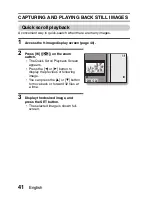 Предварительный просмотр 52 страницы Sanyo VPC E1 - Xacti Camcorder - 6.0 MP Instruction Manual