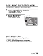 Предварительный просмотр 113 страницы Sanyo VPC E1 - Xacti Camcorder - 6.0 MP Instruction Manual