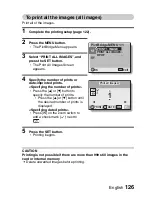 Предварительный просмотр 137 страницы Sanyo VPC E1 - Xacti Camcorder - 6.0 MP Instruction Manual