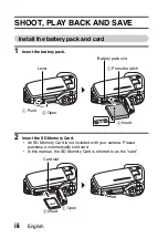 Preview for 4 page of Sanyo VPC-E1BL Instruction Manual