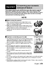 Preview for 15 page of Sanyo VPC-E1BL Instruction Manual