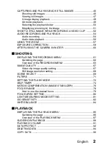 Preview for 18 page of Sanyo VPC-E1BL Instruction Manual