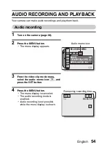 Preview for 70 page of Sanyo VPC-E1BL Instruction Manual