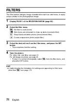 Preview for 87 page of Sanyo VPC-E1BL Instruction Manual