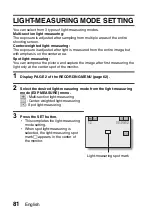 Preview for 97 page of Sanyo VPC-E1BL Instruction Manual