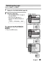 Preview for 102 page of Sanyo VPC-E1BL Instruction Manual