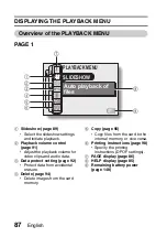 Preview for 103 page of Sanyo VPC-E1BL Instruction Manual