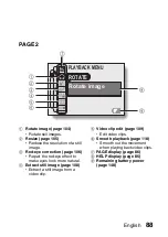 Preview for 104 page of Sanyo VPC-E1BL Instruction Manual