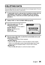 Preview for 110 page of Sanyo VPC-E1BL Instruction Manual