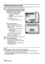 Preview for 117 page of Sanyo VPC-E1BL Instruction Manual