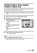 Preview for 124 page of Sanyo VPC-E1BL Instruction Manual