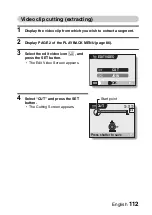 Preview for 128 page of Sanyo VPC-E1BL Instruction Manual