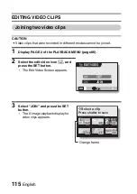 Preview for 131 page of Sanyo VPC-E1BL Instruction Manual