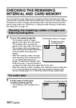 Preview for 163 page of Sanyo VPC-E1BL Instruction Manual