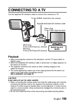 Preview for 166 page of Sanyo VPC-E1BL Instruction Manual