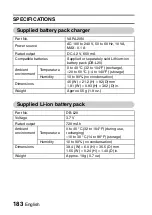 Preview for 199 page of Sanyo VPC-E1BL Instruction Manual