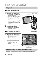 Preview for 6 page of Sanyo VPC-E2BL - Xacti Camcorder - 8.12 MP Instruction Manual