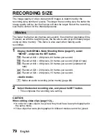 Preview for 96 page of Sanyo VPC-E2BL - Xacti Camcorder - 8.12 MP Instruction Manual