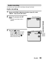 Preview for 99 page of Sanyo VPC-E2BL - Xacti Camcorder - 8.12 MP Instruction Manual