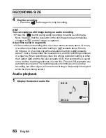 Preview for 100 page of Sanyo VPC-E2BL - Xacti Camcorder - 8.12 MP Instruction Manual