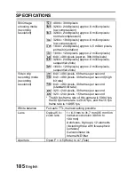 Preview for 202 page of Sanyo VPC-E2BL - Xacti Camcorder - 8.12 MP Instruction Manual