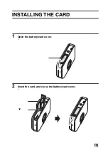 Предварительный просмотр 22 страницы Sanyo VPC-E60 Instruction Manual