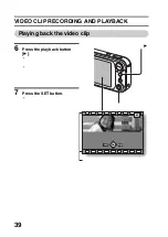 Предварительный просмотр 45 страницы Sanyo VPC-E60 Instruction Manual