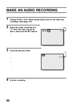 Предварительный просмотр 71 страницы Sanyo VPC-E60 Instruction Manual