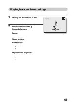 Предварительный просмотр 72 страницы Sanyo VPC-E60 Instruction Manual