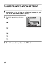 Предварительный просмотр 77 страницы Sanyo VPC-E60 Instruction Manual