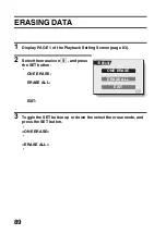 Предварительный просмотр 95 страницы Sanyo VPC-E60 Instruction Manual