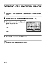 Предварительный просмотр 107 страницы Sanyo VPC-E60 Instruction Manual