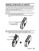 Предварительный просмотр 22 страницы Sanyo VPC-E6U - 6-Megapixel Digital Camera (French) Manuel D'Instructions