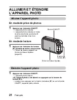 Предварительный просмотр 27 страницы Sanyo VPC-E6U - 6-Megapixel Digital Camera (French) Manuel D'Instructions