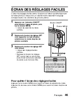 Предварительный просмотр 52 страницы Sanyo VPC-E6U - 6-Megapixel Digital Camera (French) Manuel D'Instructions