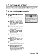 Предварительный просмотр 54 страницы Sanyo VPC-E6U - 6-Megapixel Digital Camera (French) Manuel D'Instructions