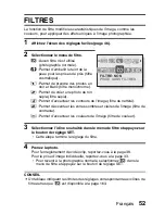 Предварительный просмотр 58 страницы Sanyo VPC-E6U - 6-Megapixel Digital Camera (French) Manuel D'Instructions