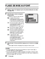 Предварительный просмотр 73 страницы Sanyo VPC-E6U - 6-Megapixel Digital Camera (French) Manuel D'Instructions