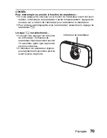 Предварительный просмотр 76 страницы Sanyo VPC-E6U - 6-Megapixel Digital Camera (French) Manuel D'Instructions